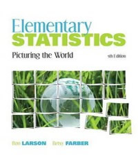 Elementary Statistics - 5th edition Picturing the World
